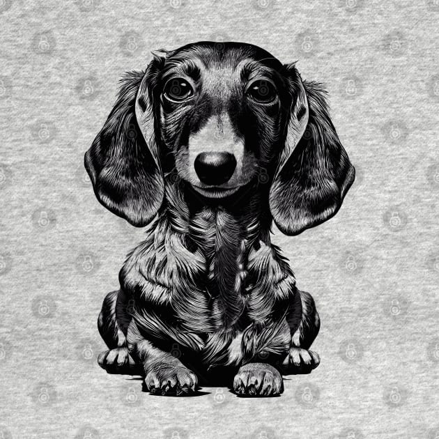 Dachshund, Wiener Dog Puppy, Doxie Mom by Apocatnipse Meow